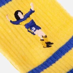 Maradona x COPA Boca Embroidery Terry Socken