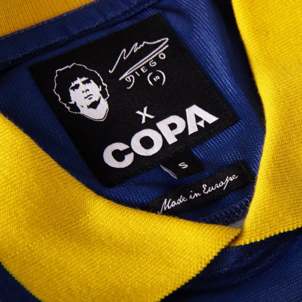 Maradona x COPA Boca Juniors 1995 Retro Fusball Trikot