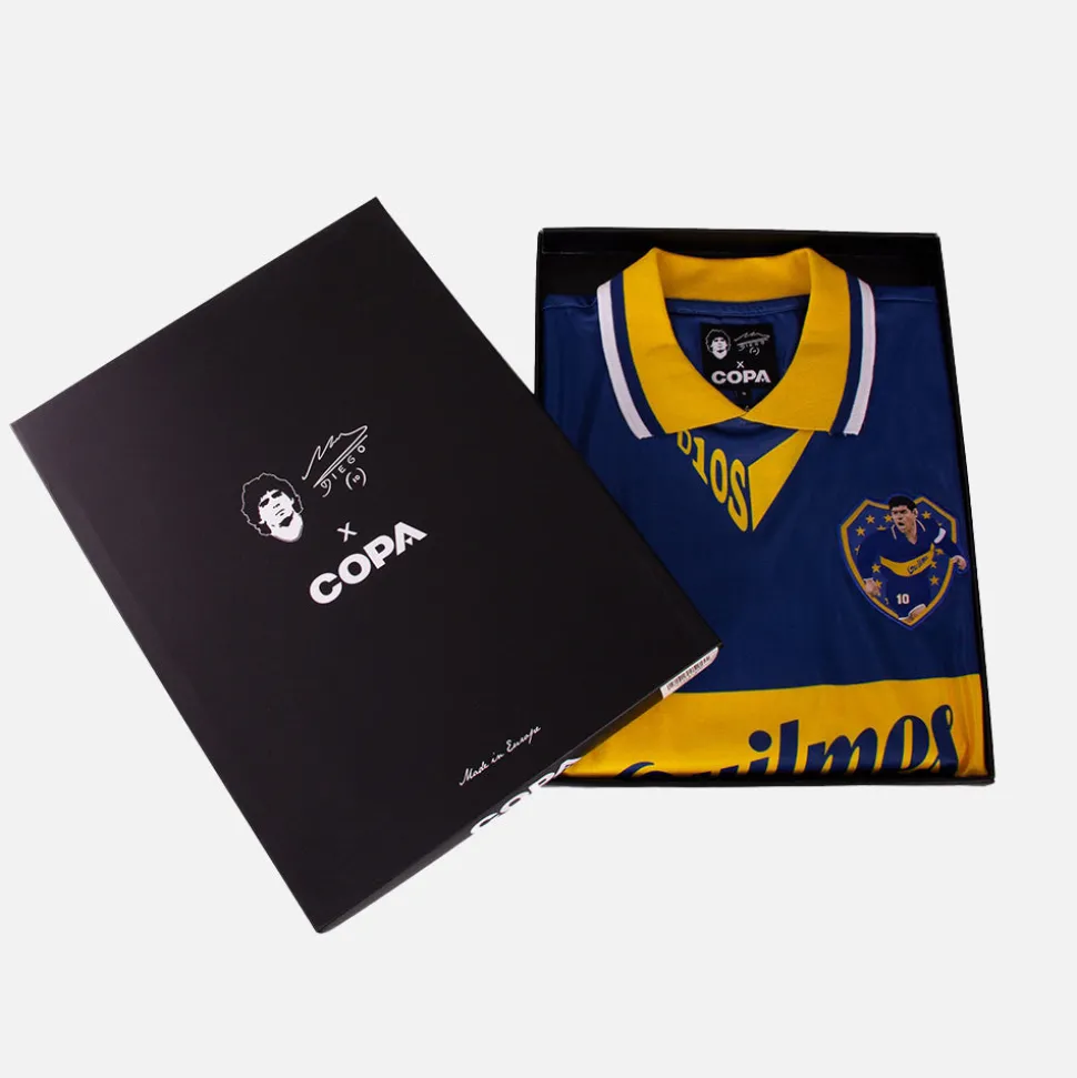 Maradona x COPA Boca Juniors 1995 Retro Fusball Trikot