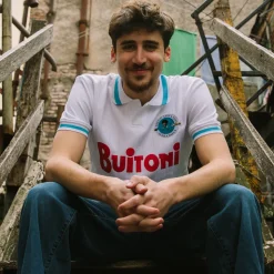 Maradona X COPA Napoli 1986 - 87 Away Fußball Trikot