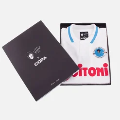 Maradona X COPA Napoli 1986 - 87 Away Fußball Trikot