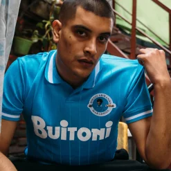 Maradona X COPA Napoli 1986-87 Fußballtrikot
