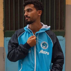 Maradona x COPA Napoli 1989 Retro Fußball Windrunner