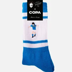 Maradona x COPA Napoli Embroidery Terry Socken