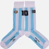 Maradona X COPA Number 10 Argentina Socken