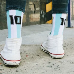 Maradona X COPA Number 10 Argentina Socken