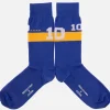 Maradona X COPA Number 10 Boca Socken