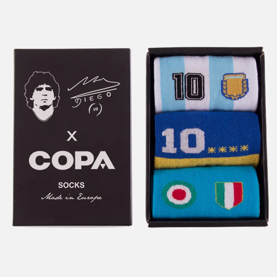 Maradona X COPA Number 10 Socken Box Set