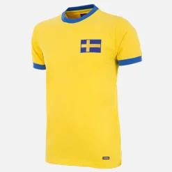 Schweden 1970's Retro Fußball Trikot