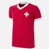 Schweiz 1982 Retro Fußball Trikot