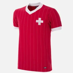Schweiz 1982 Retro Fußball Trikot