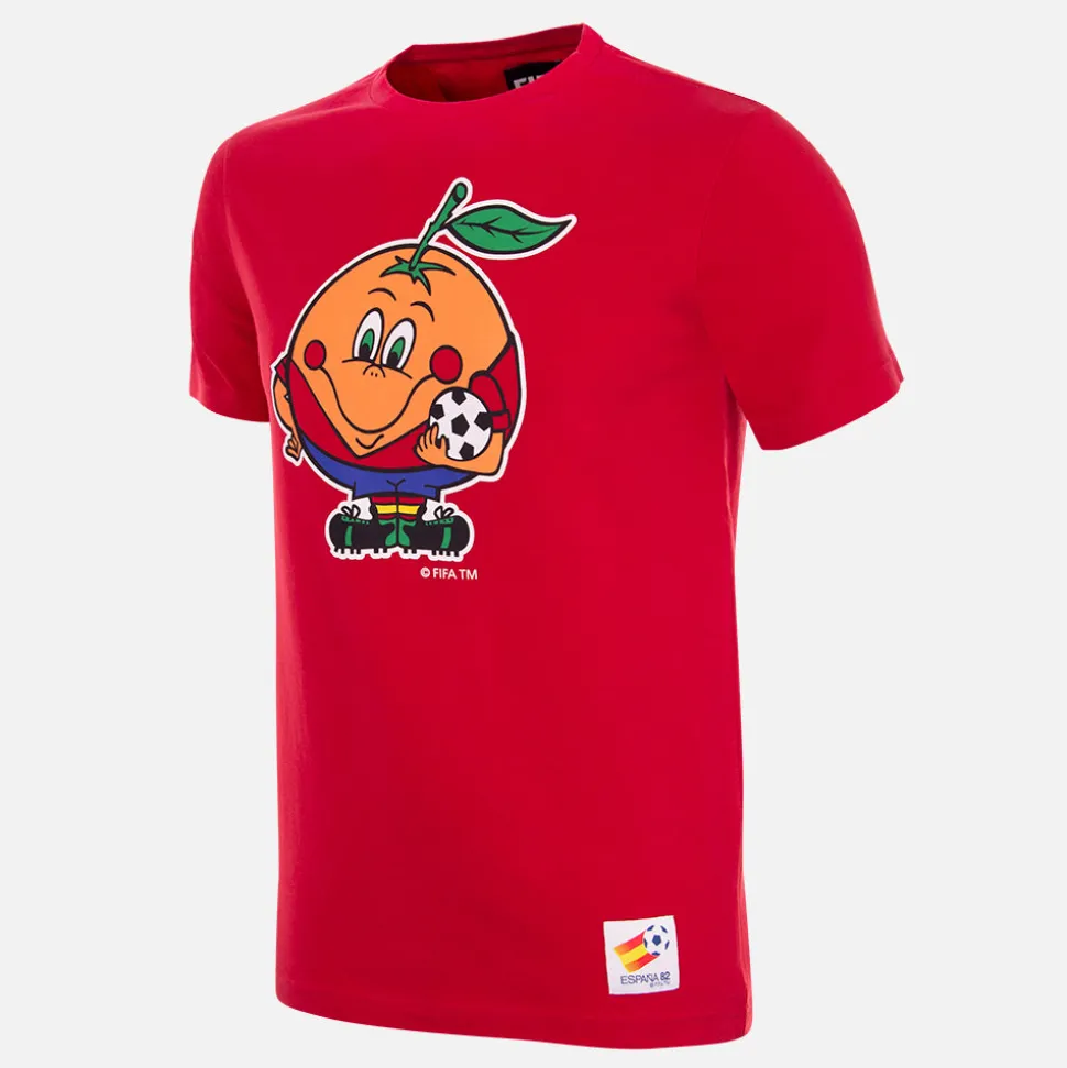 Spanien 1982 World Cup Naranjito Mascot T-Shirt