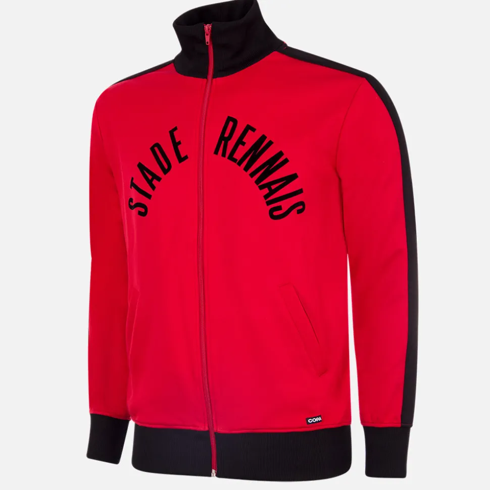 Stade Rennais 1970 - 71 Retro Fußball Jacke