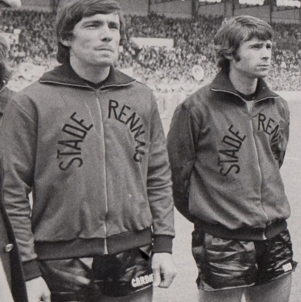 Stade Rennais 1970 - 71 Retro Fußball Jacke