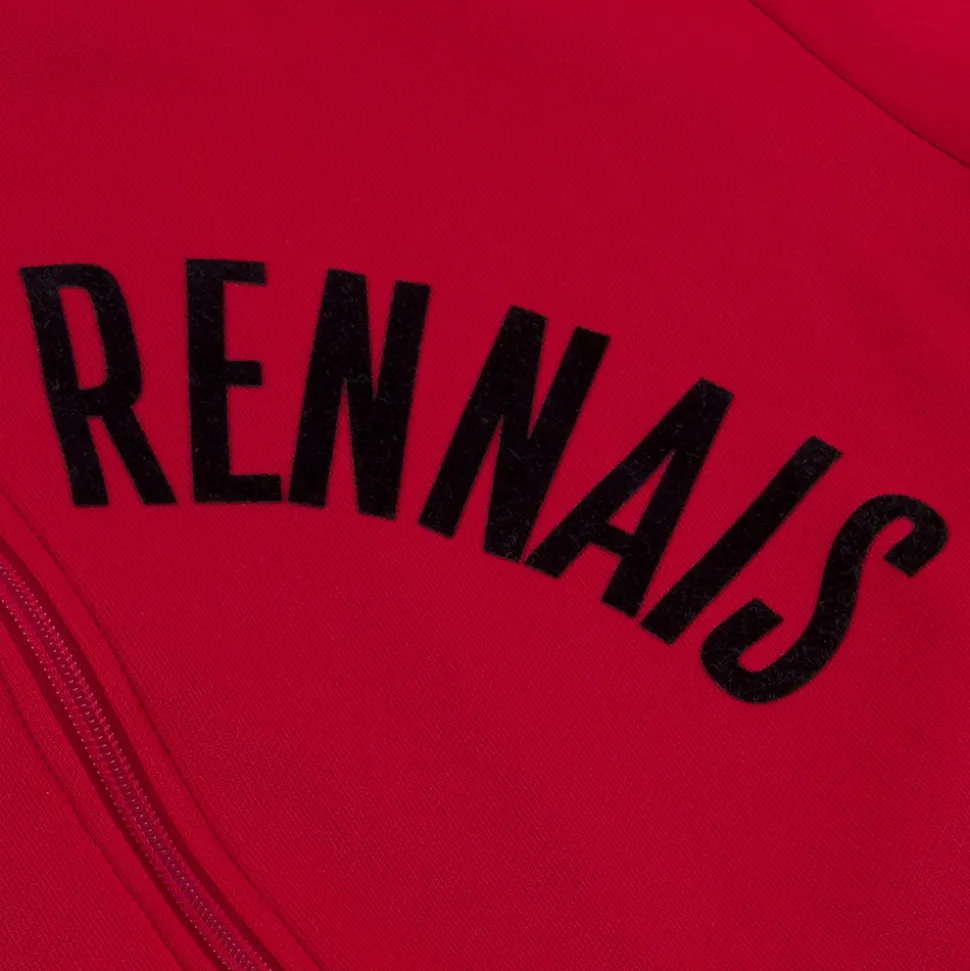 Stade Rennais 1970 - 71 Retro Fußball Jacke