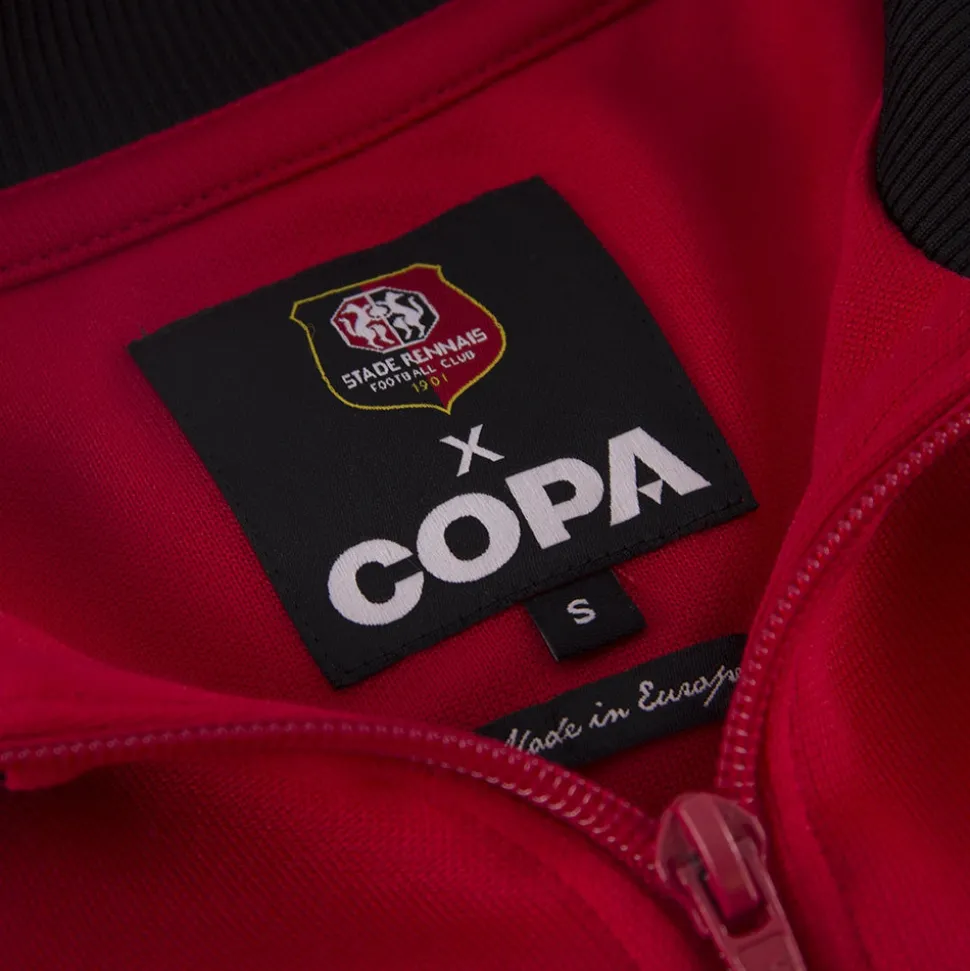 Stade Rennais 1970 - 71 Retro Fußball Jacke