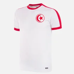 Tunesien 1980's Retro Fußball Trikot