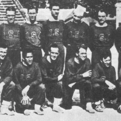 USA 1934 Retro Fußball Pullover