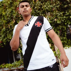 Vasco da Gama 1975 Away Retro Fußball Trikot